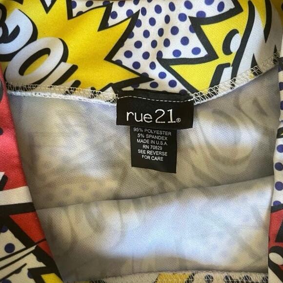 Y2k Comic Pop Art skater skirt - Picture 4 of 5